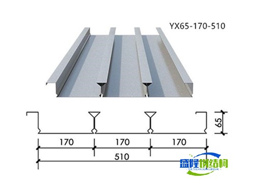 YX65-170-510型楼承钢板